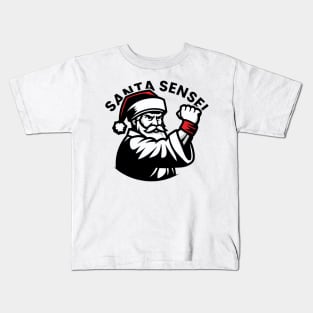 Santa Claus as Sensei Kids T-Shirt